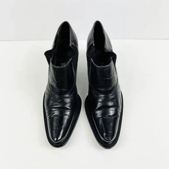 Prada leather kitten heels pump Y2K